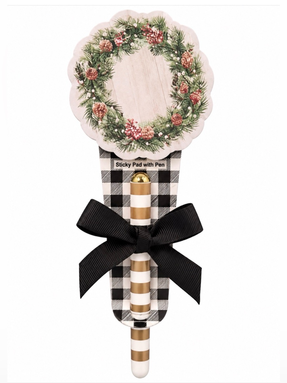 BUY NOW - Festive Sticky Pad with Pen